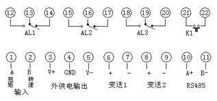 扭矩功率仪接线说明